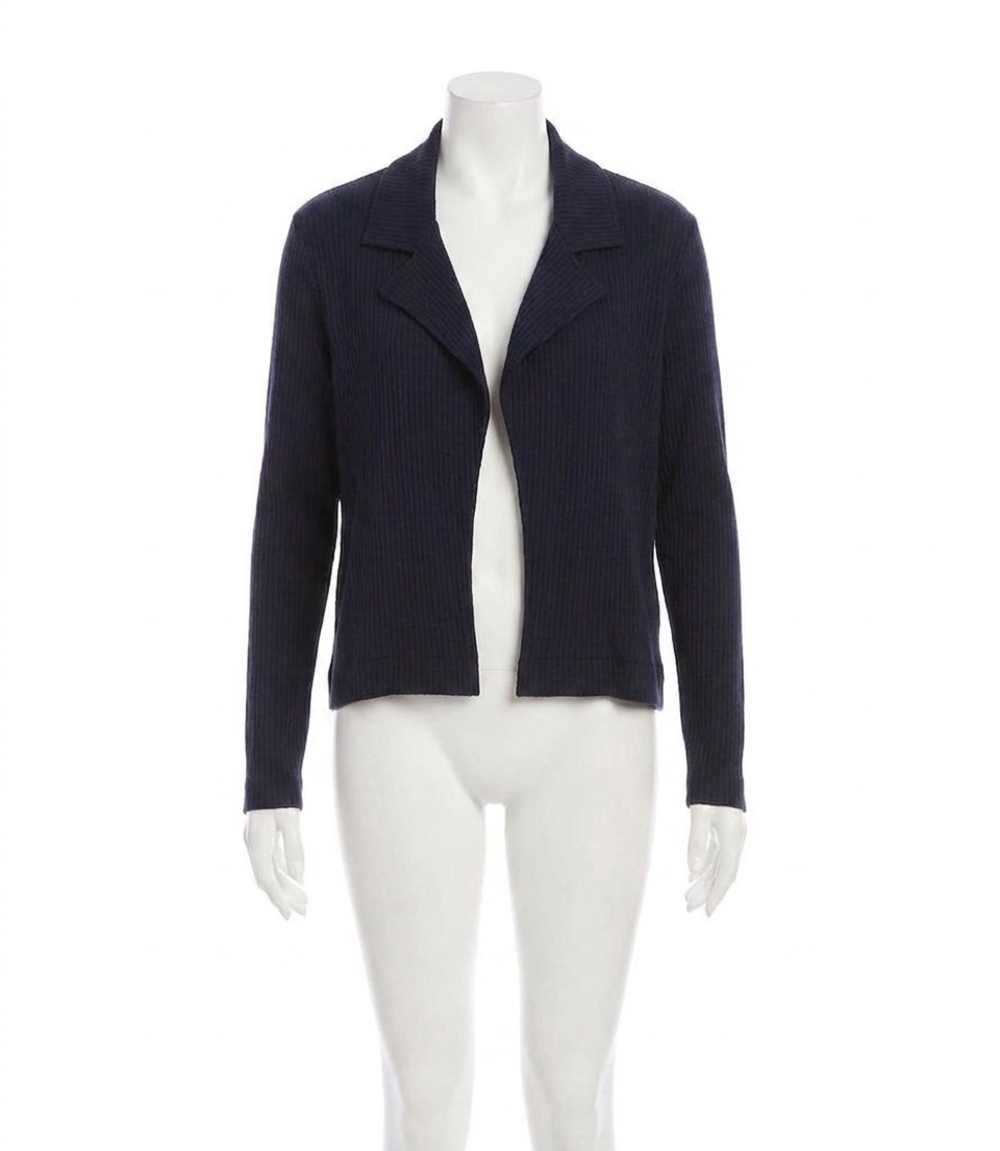 NEW KAREN KANE ribbed jacket in navy